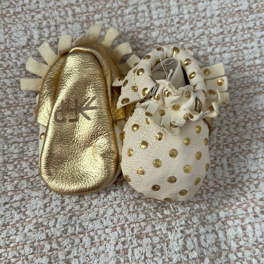 Freshly Picked Baby Moccasins Size 1